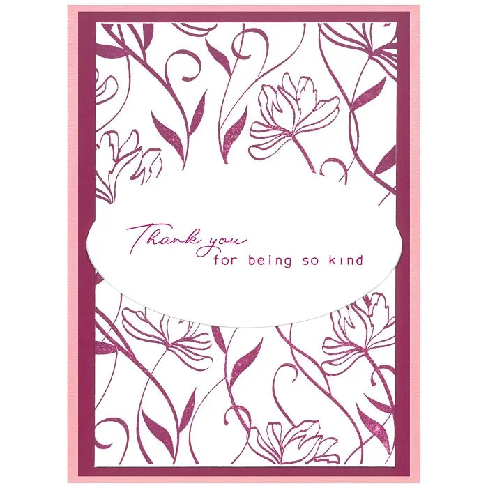 View 4 of Wall Flower Creative Coordinations A5 Clear Stamps (8 pack)  w/ Framelits Die by Stacey Park - Sizzix