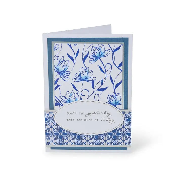 View 7 of Wall Flower Creative Coordinations A5 Clear Stamps (8 pack)  w/ Framelits Die by Stacey Park - Sizzix
