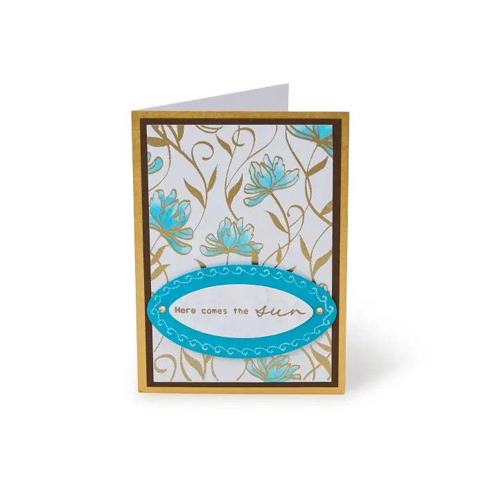 View 8 of Wall Flower Creative Coordinations A5 Clear Stamps (8 pack)  w/ Framelits Die by Stacey Park - Sizzix