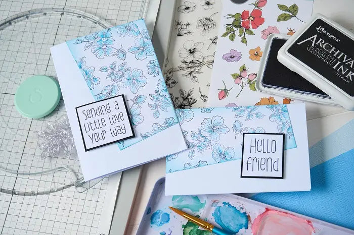 View 4 of Sending a Little Love Set Clear Stamps Set (13 pack) - Sizzix