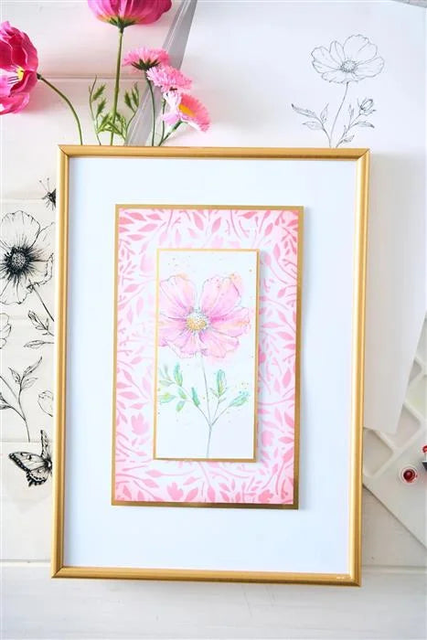 Backgrounds Layered Stencils (4 pack) - Willow Wolfe - Sizzix