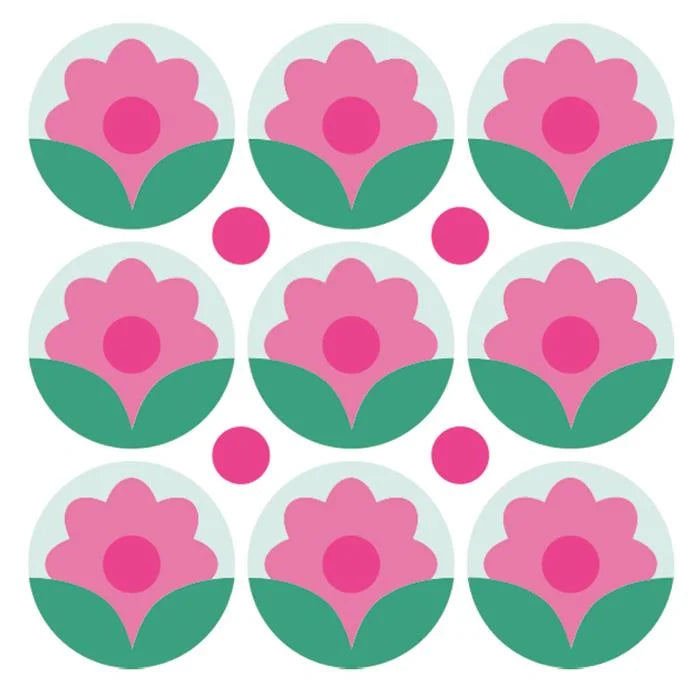 Print & Pattern Daisy Mini Layered Stencils (4 pack) - Catherine Pooler - Sizzix