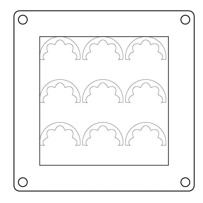 Print & Pattern Daisy Mini Layered Stencils (4 pack) - Catherine Pooler - Sizzix