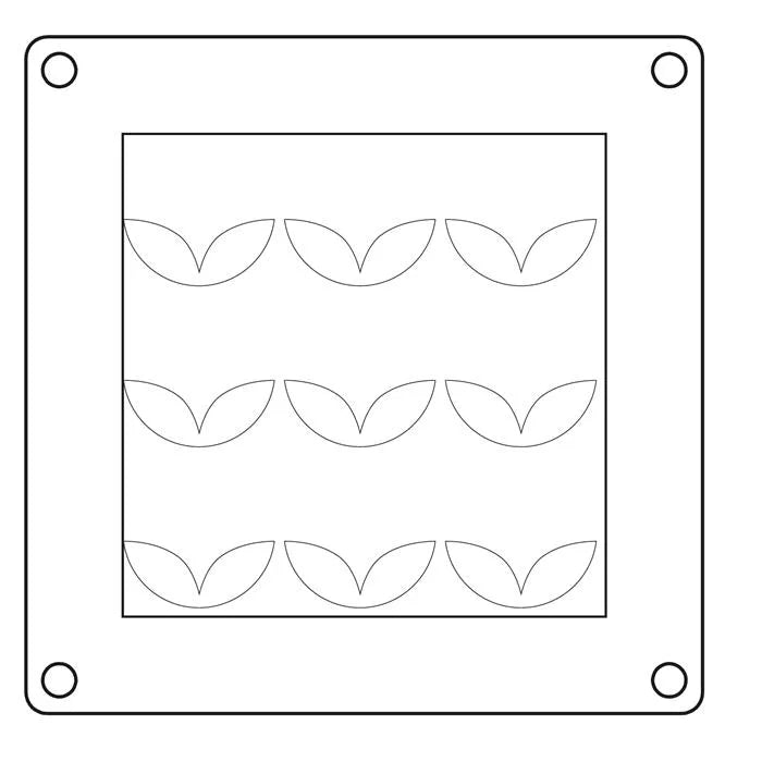Print & Pattern Daisy Mini Layered Stencils (4 pack) - Catherine Pooler - Sizzix