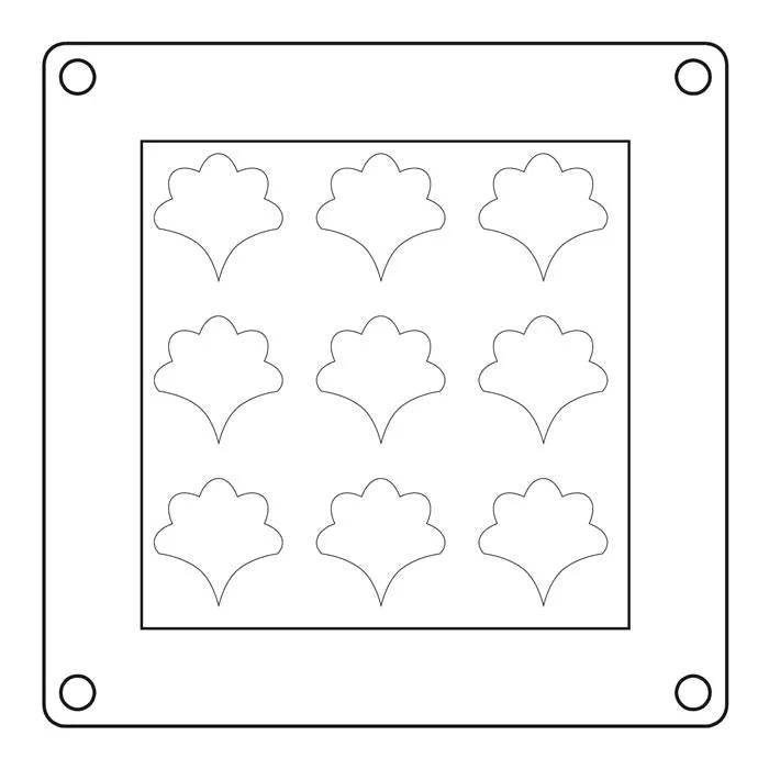 Print & Pattern Daisy Mini Layered Stencils (4 pack) - Catherine Pooler - Sizzix
