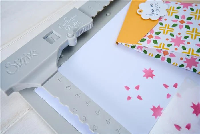 Print & Pattern Patchwork Mini Layered Stencils (4 pack) - Catherine Pooler - Sizzix