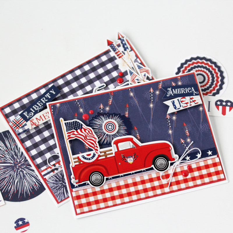 View 5 of Collection Kit, 12x12 - Steven Duncan - Fourth Of July - Carta Bella Paper