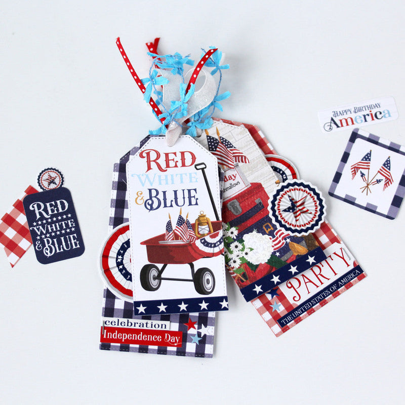 View 4 of Collection Kit, 12x12 - Steven Duncan - Fourth Of July - Carta Bella Paper