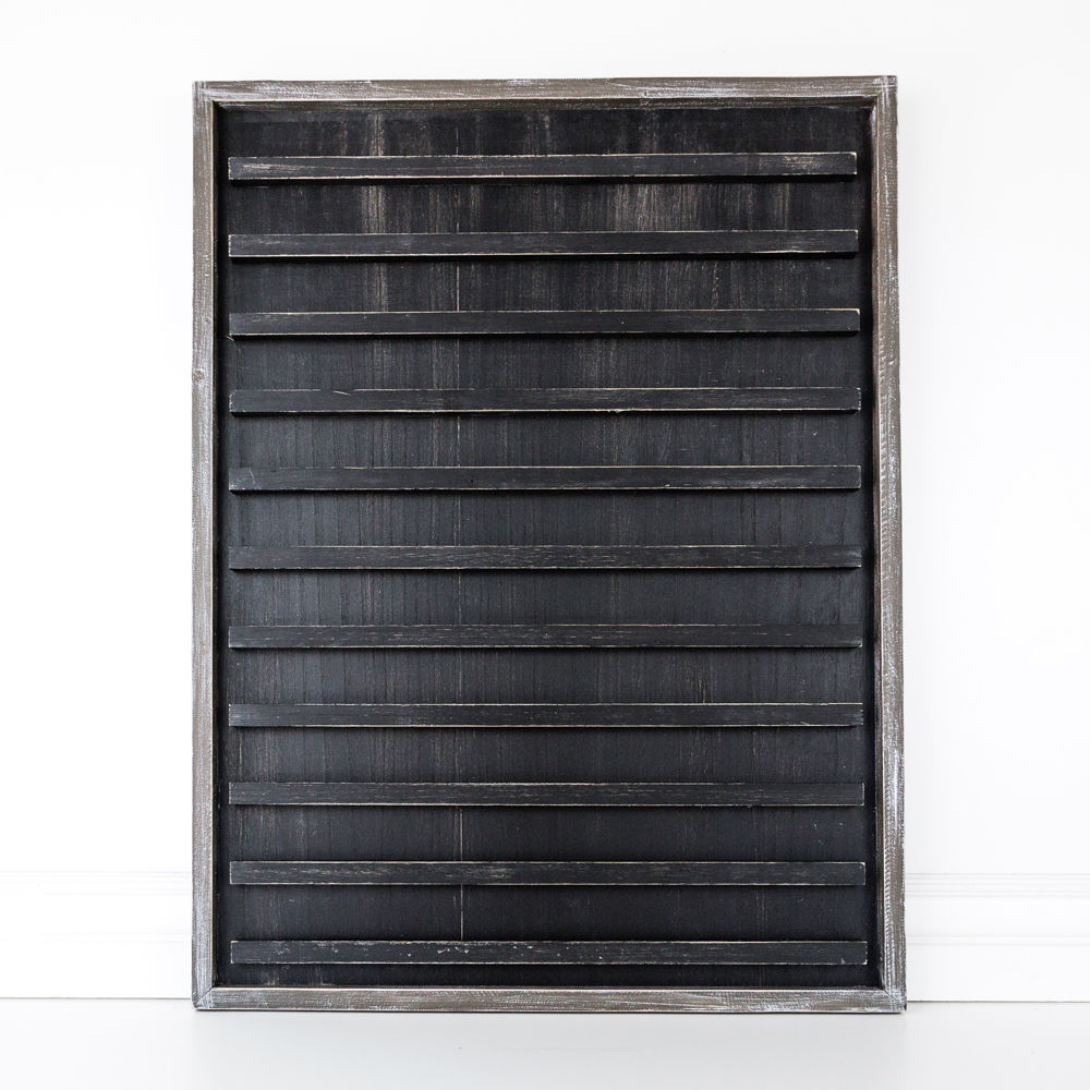 24x32 Black Wood Frame Letterboard
