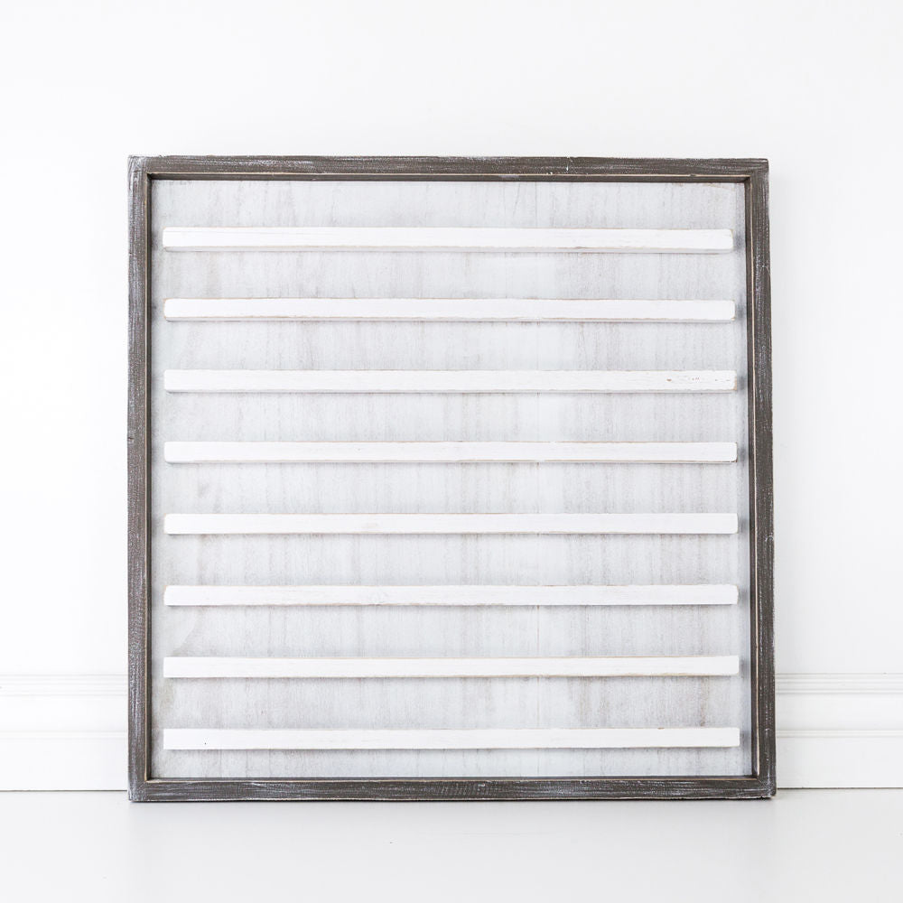 24x24 Wood Frame Letterboard Sign