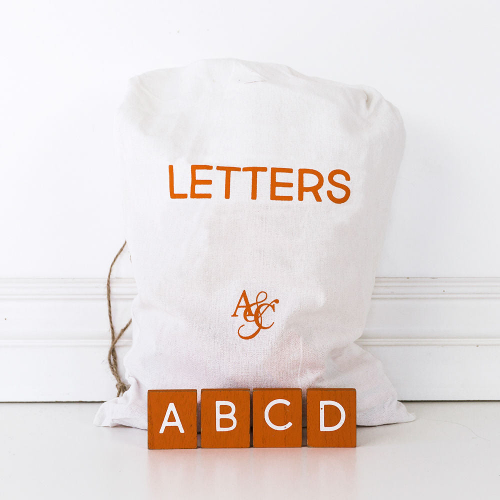 Pumpkin Letterboard Letter Tiles Set