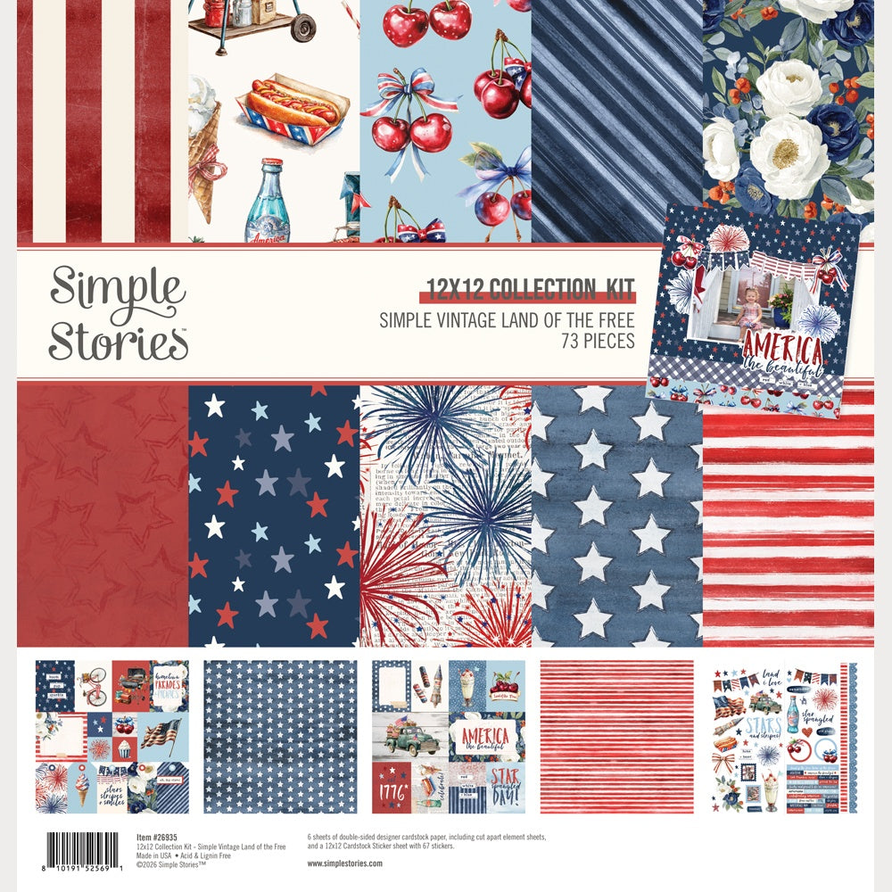 Simple Vintage Land of the Free Collection Kit - Simple Stories