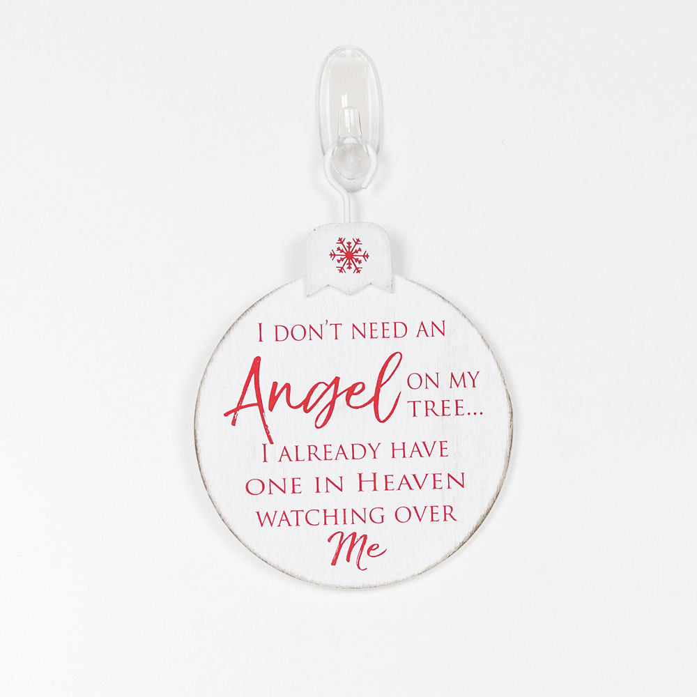 Angel Heaven Wood Ornament