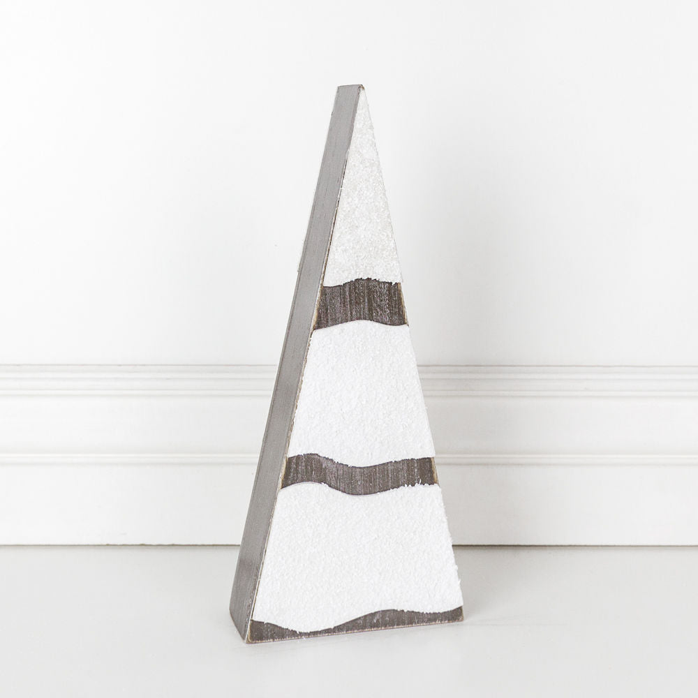 Chunky Wood Christmas Tree Decor