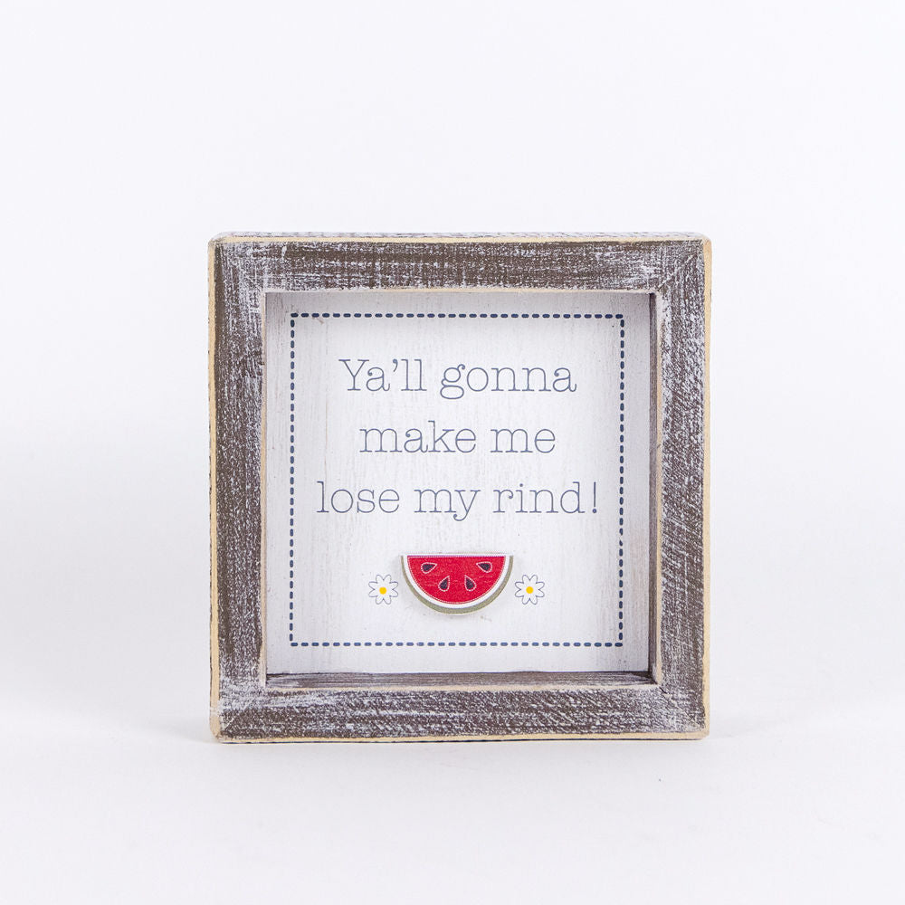 5x5 Wood Shiplap Sign - Life Is Sweet