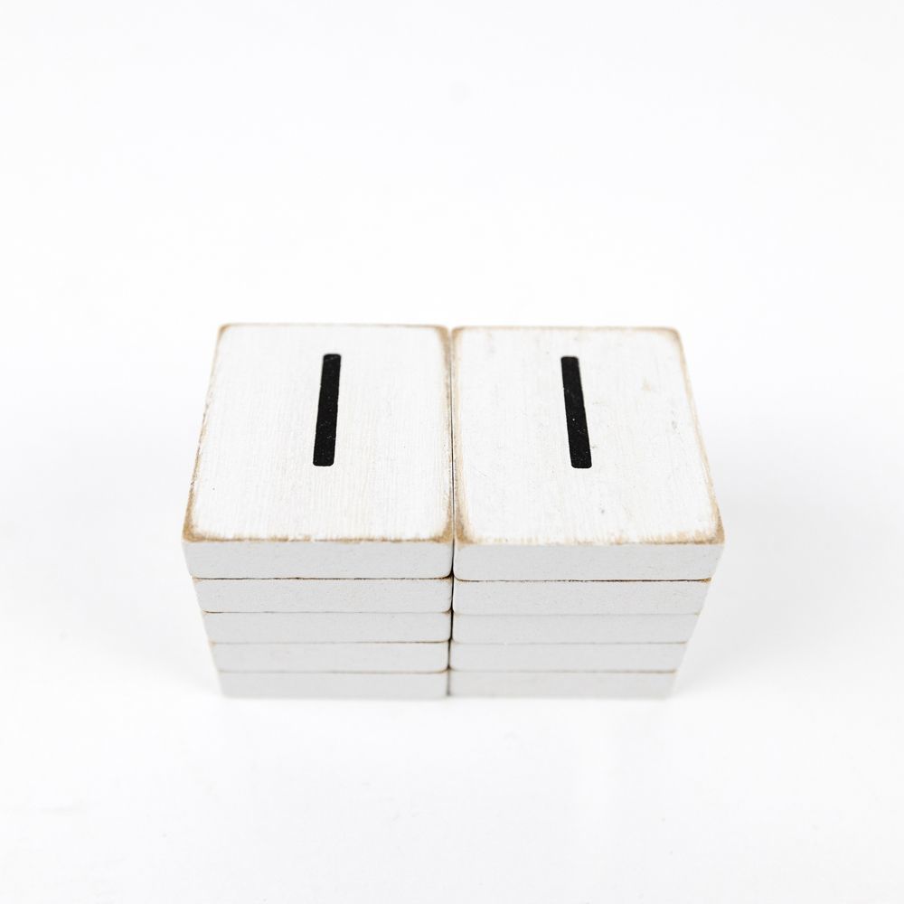 Wood Letter I Tile