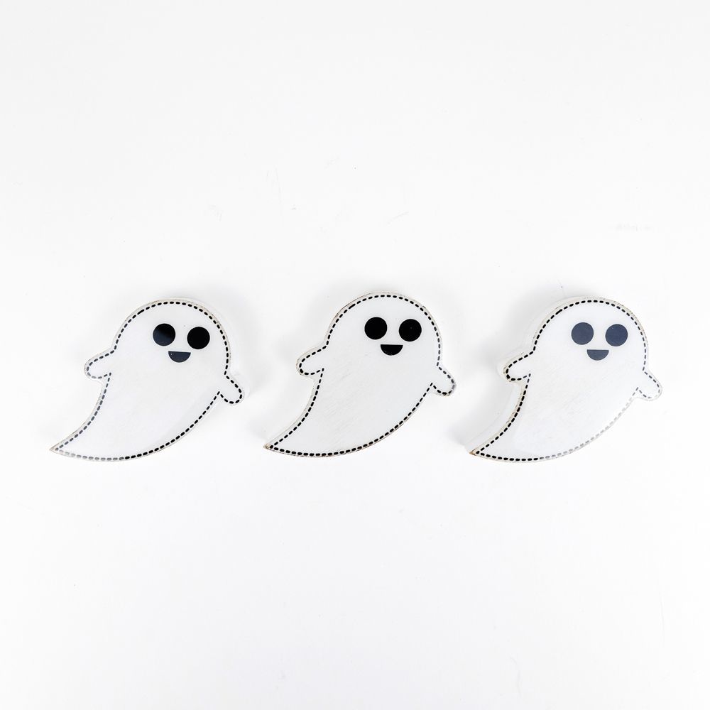 Ghost Wood Magnets - Set of 3