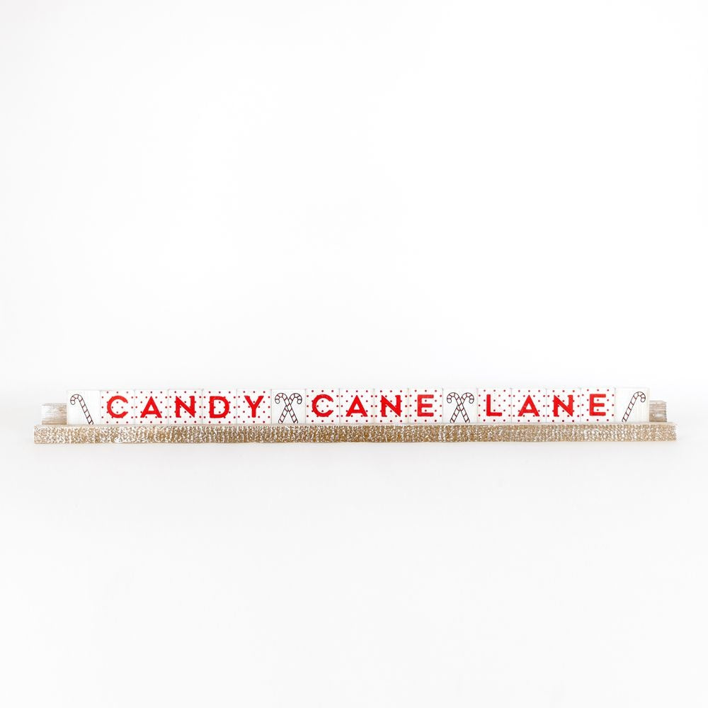 Candy Cane Lane Wood Ledgie Kit
