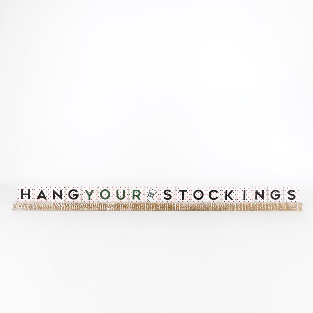 Wooden Hanging Stockings Ledgie Kit