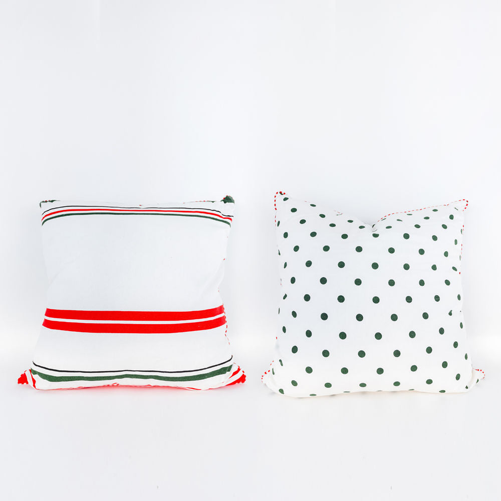 24x24 Reversible Throw Pillow