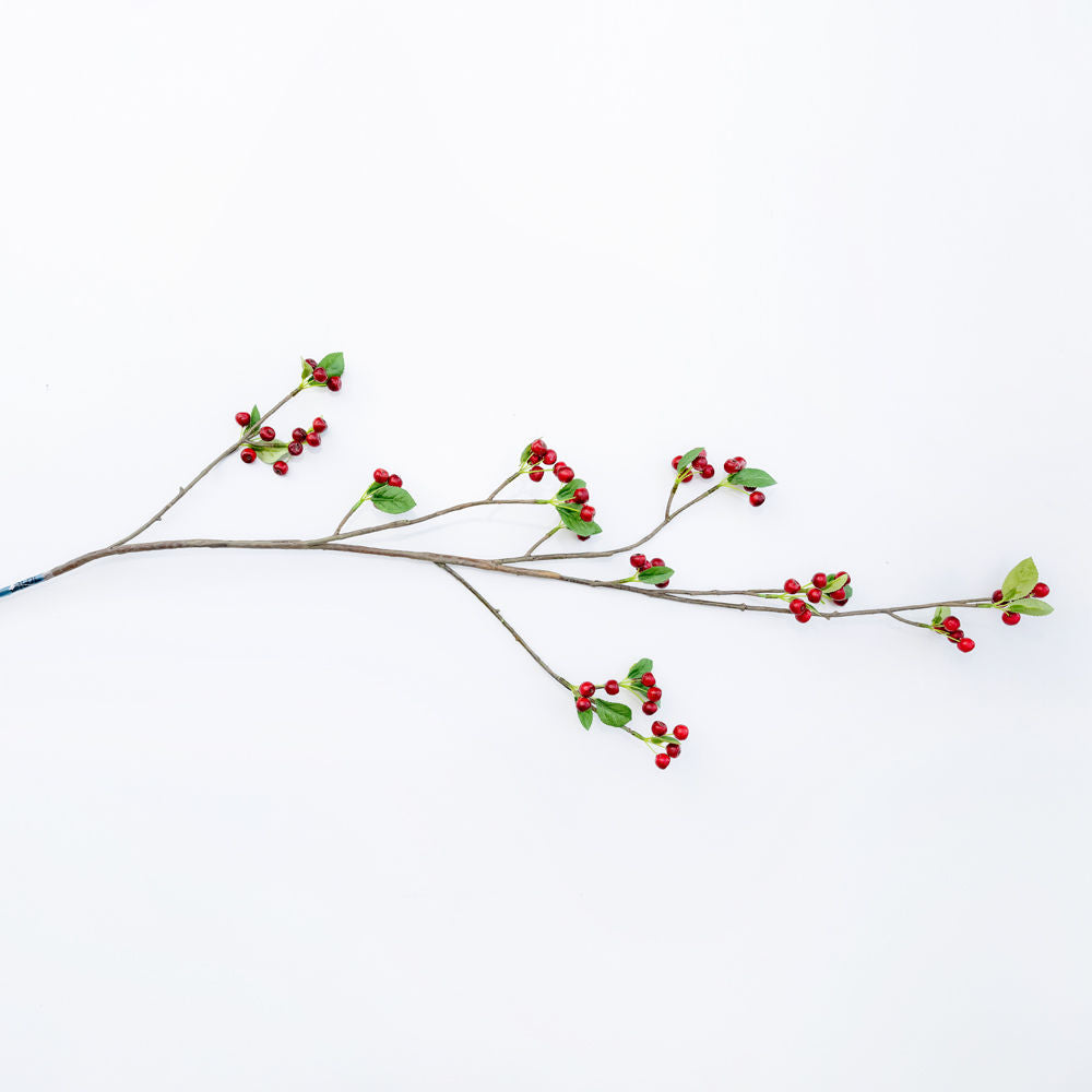 58" Faux Berry Spray