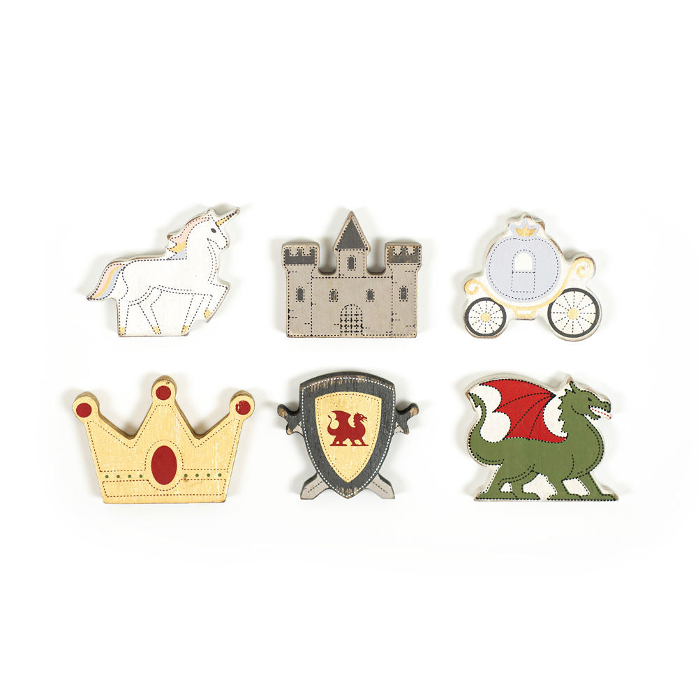 Fantasy Wood Shapes Set of 6