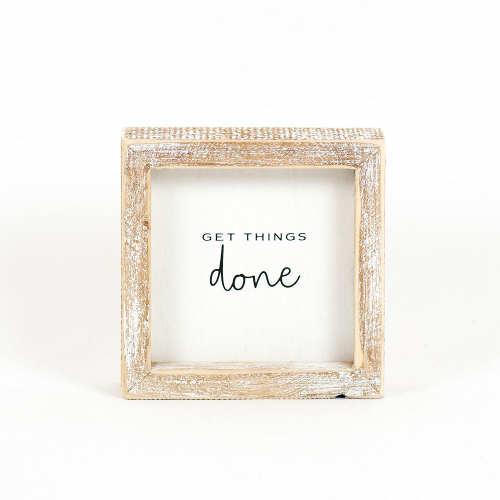 Typewriter Collection Wood Frame Sign