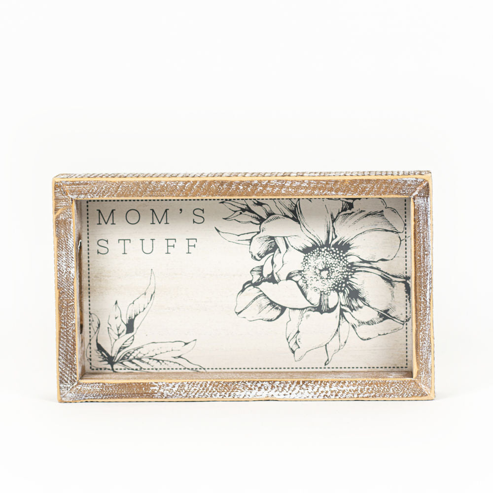 Mom's House Wood Tray
