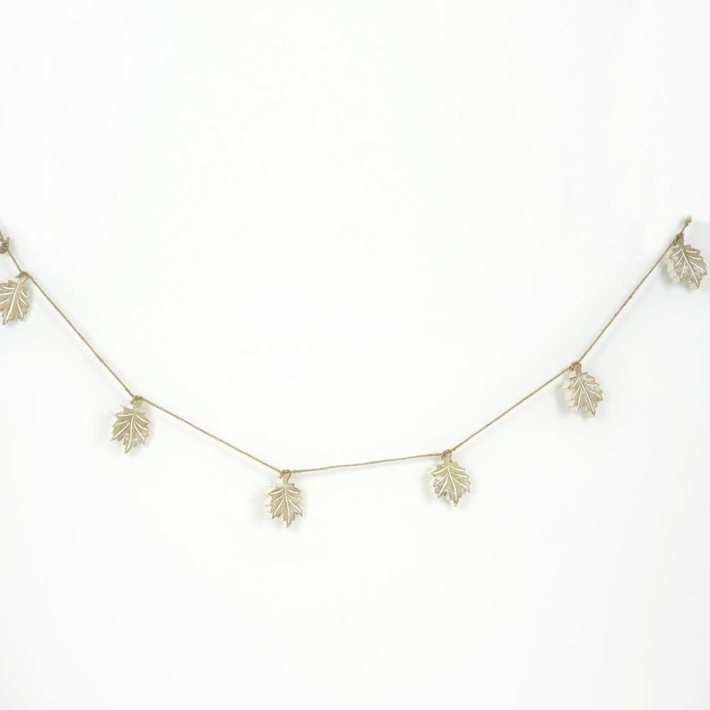 Mango Wood Leaf Garland