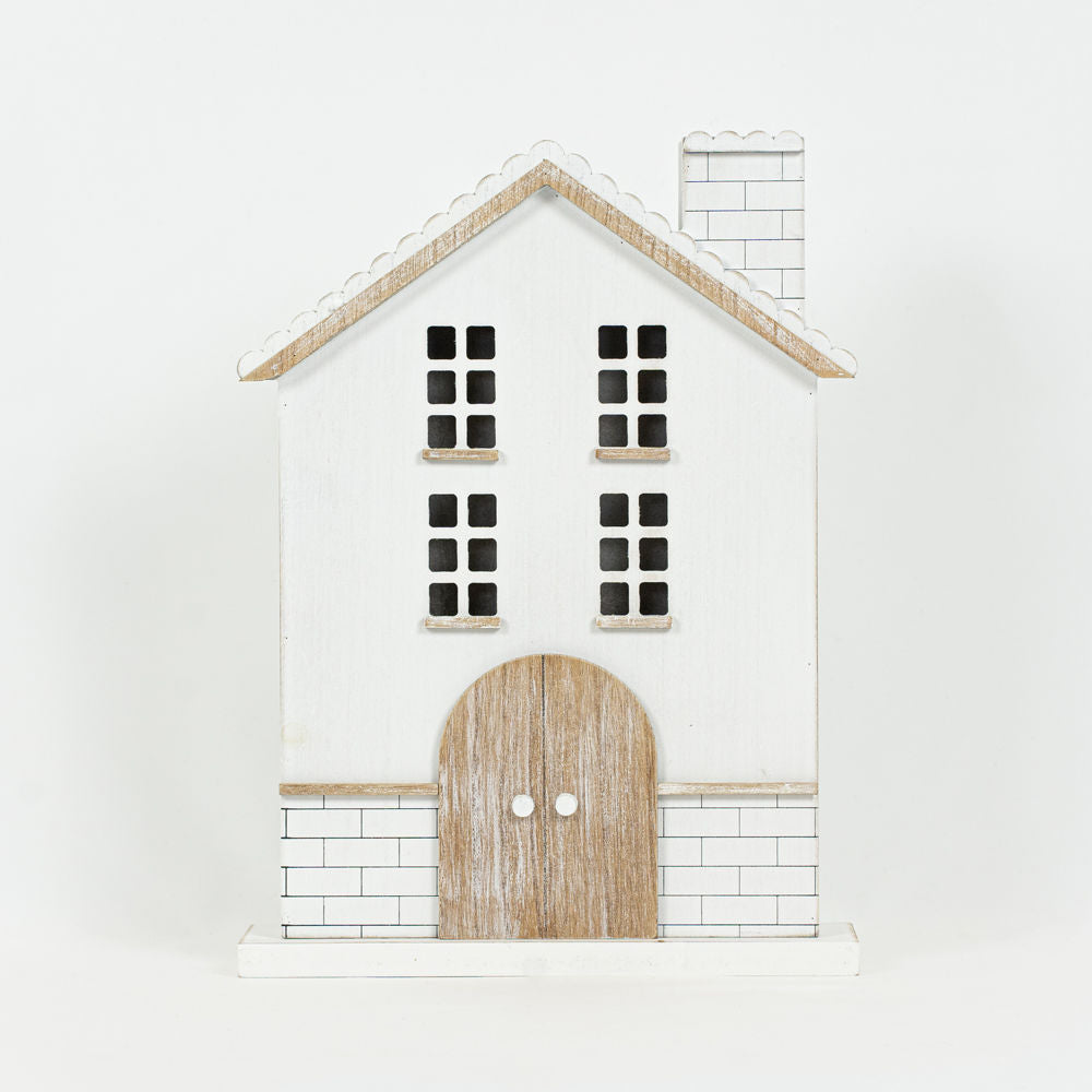 House Wood Cutout - Believe In Kindness