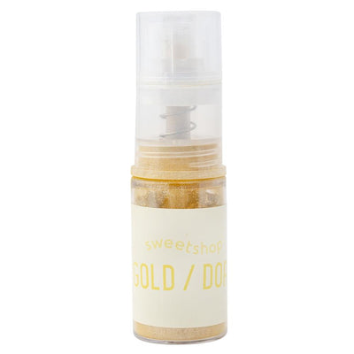 Edible Shimmer Dust Pumps (Gold) - Sweetshop