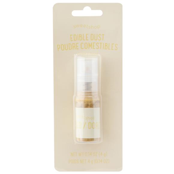Edible Shimmer Dust Pumps (Gold) - Sweetshop