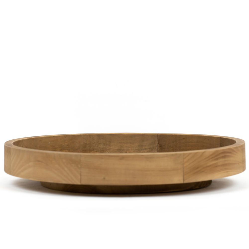 Wood Spin Tray, Natural