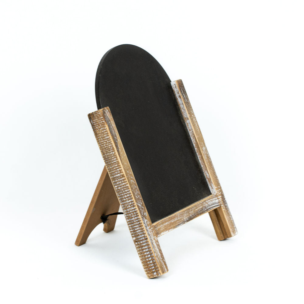 Wood Table Chalkboard - Small