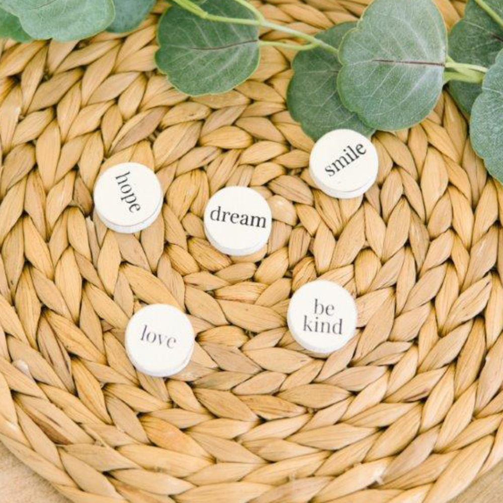 Kind Wood Magnet Set