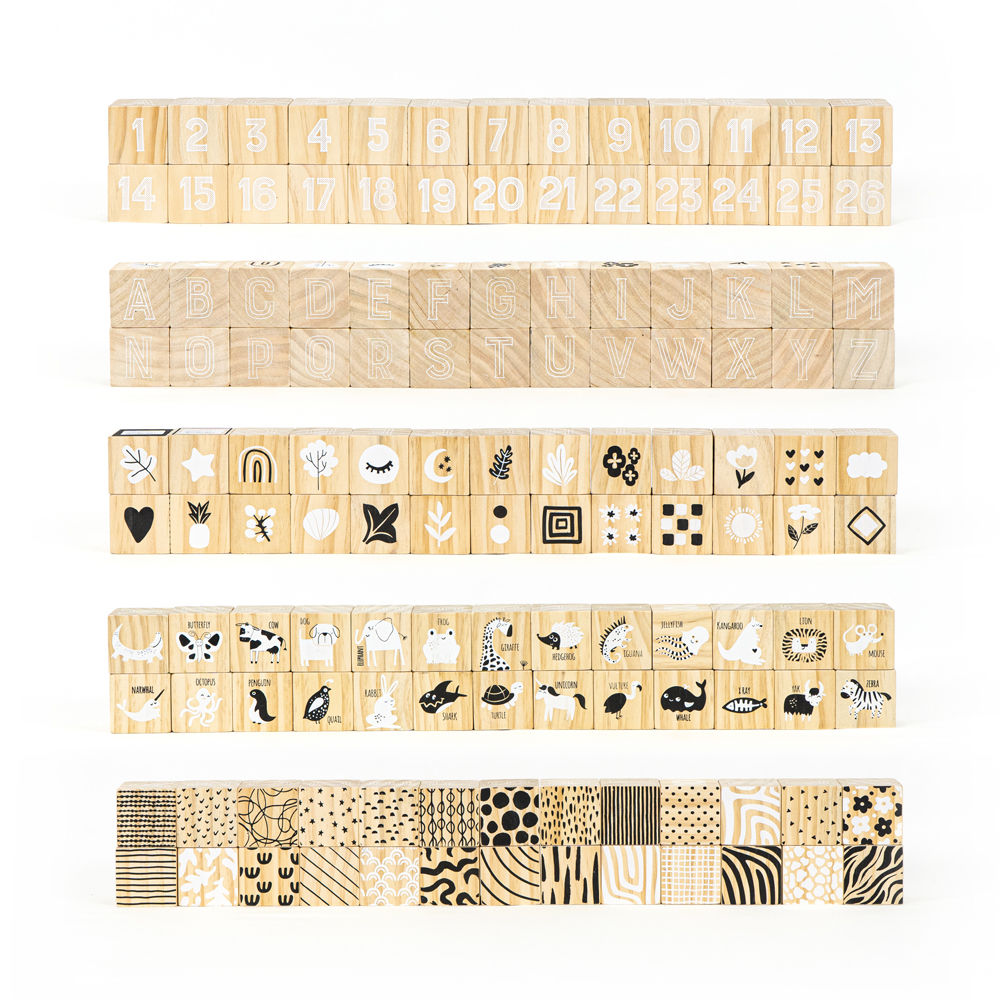 Alphabet Wood Blocks Set of 26