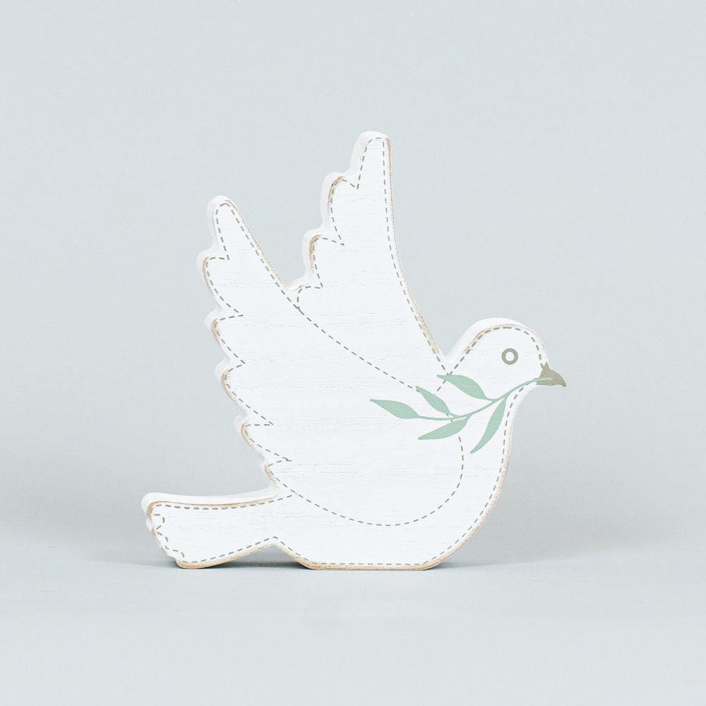 Forever In Our Hearts Dove Wood Shape