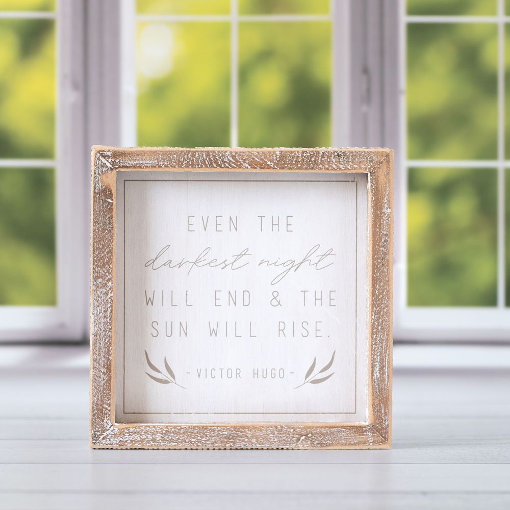 Forever In Our Hearts Wood Frame Sign