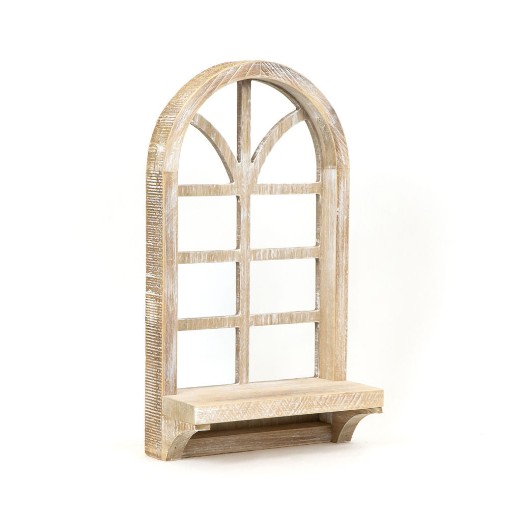 Wood Frame with Shelf - Window Design