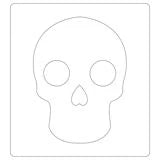 Bigz Die Skull  By Lisa Jones - Sizzix