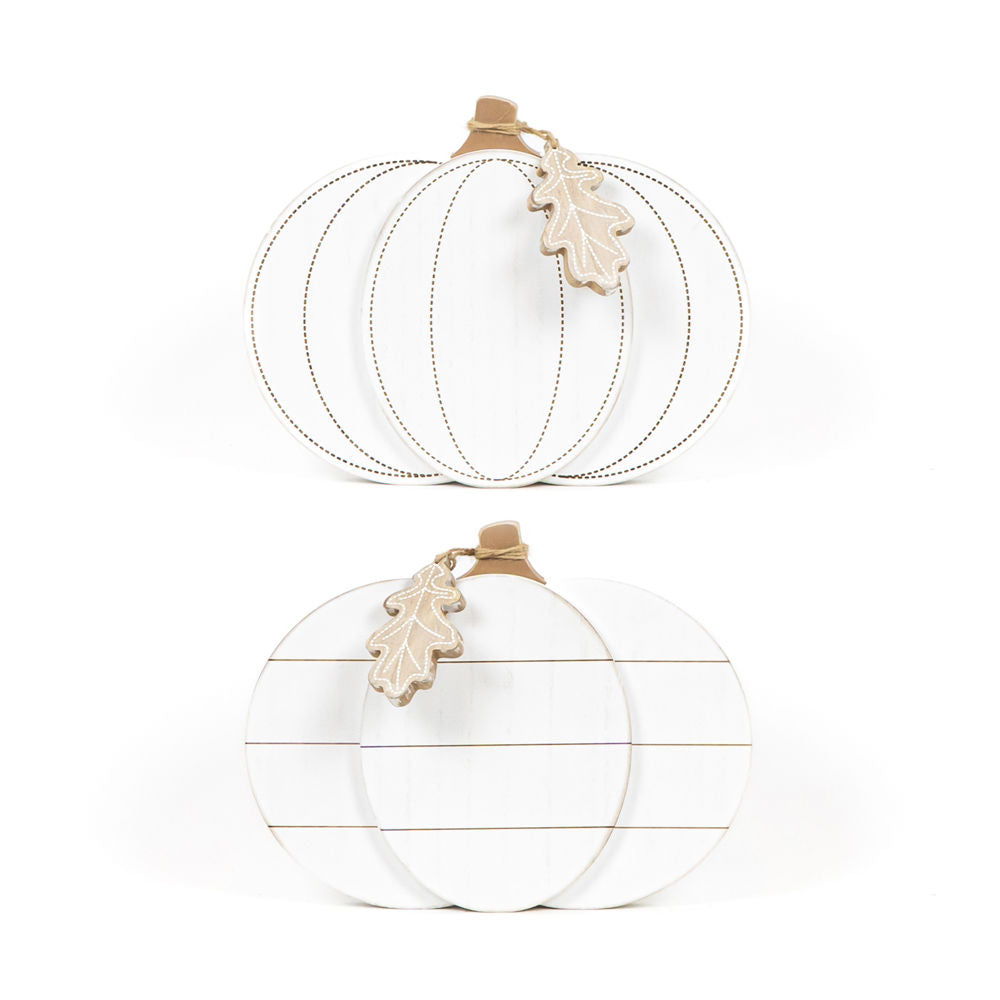 Chunky Wooden Pumpkin Cutout