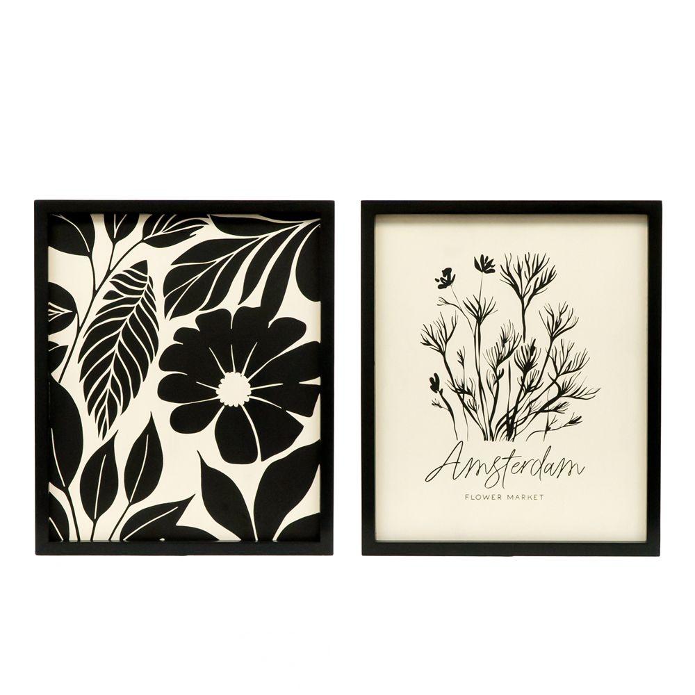 Amsterdam Wood Frame Sign