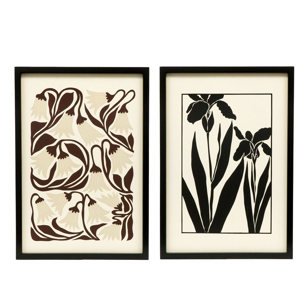 17x24 Reversible Wood Frame Sign - Floral