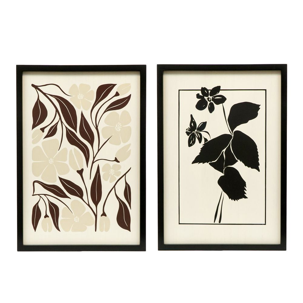 17x24 Reversible Wood Frame Sign - Flowers