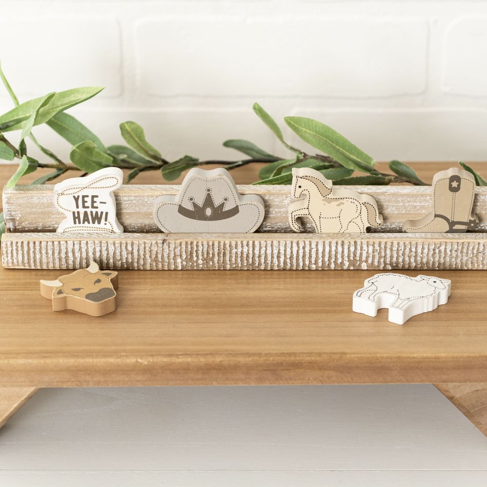 Rodeo Wood Shapes Letterboard Set