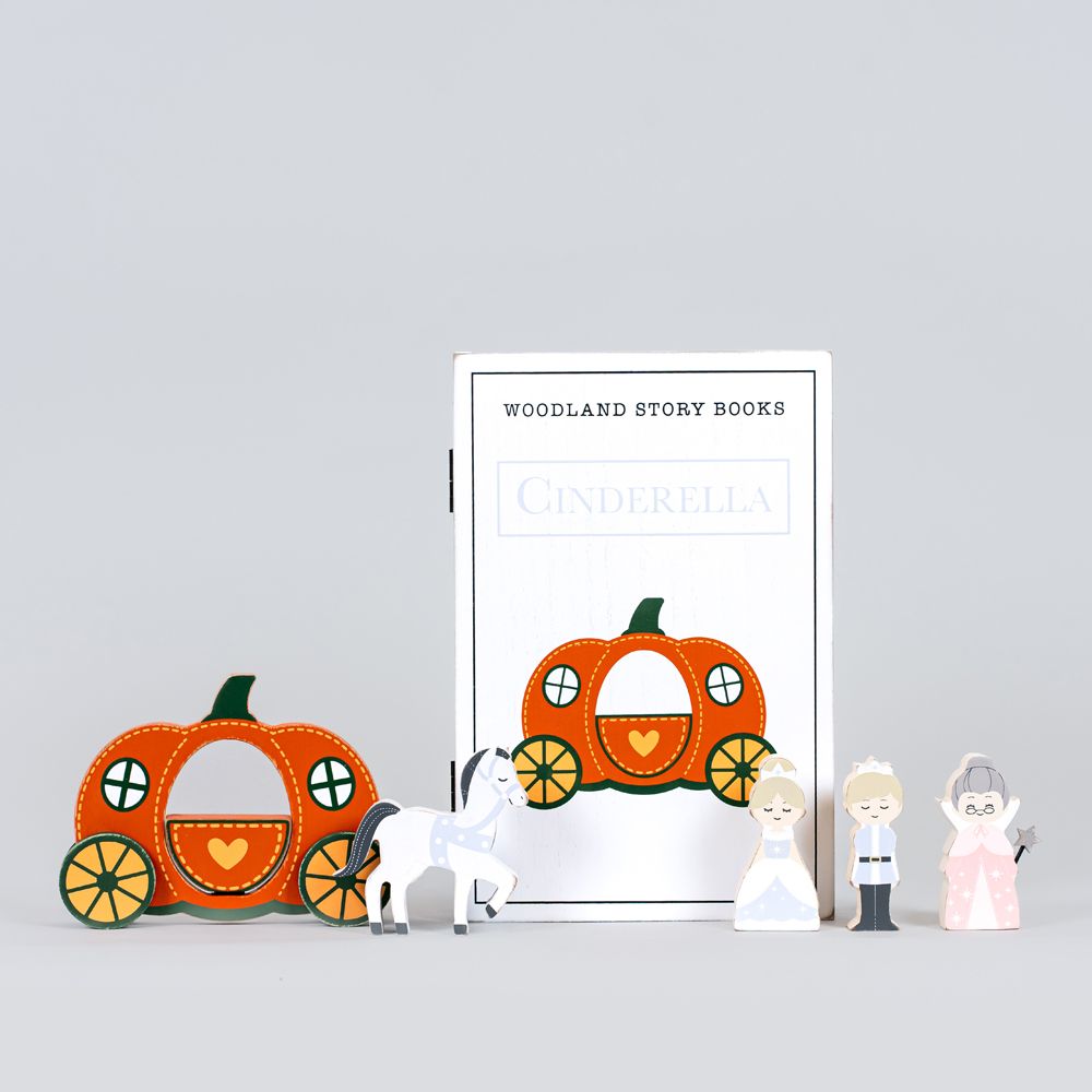 Cinderella Wooden Storybook Set