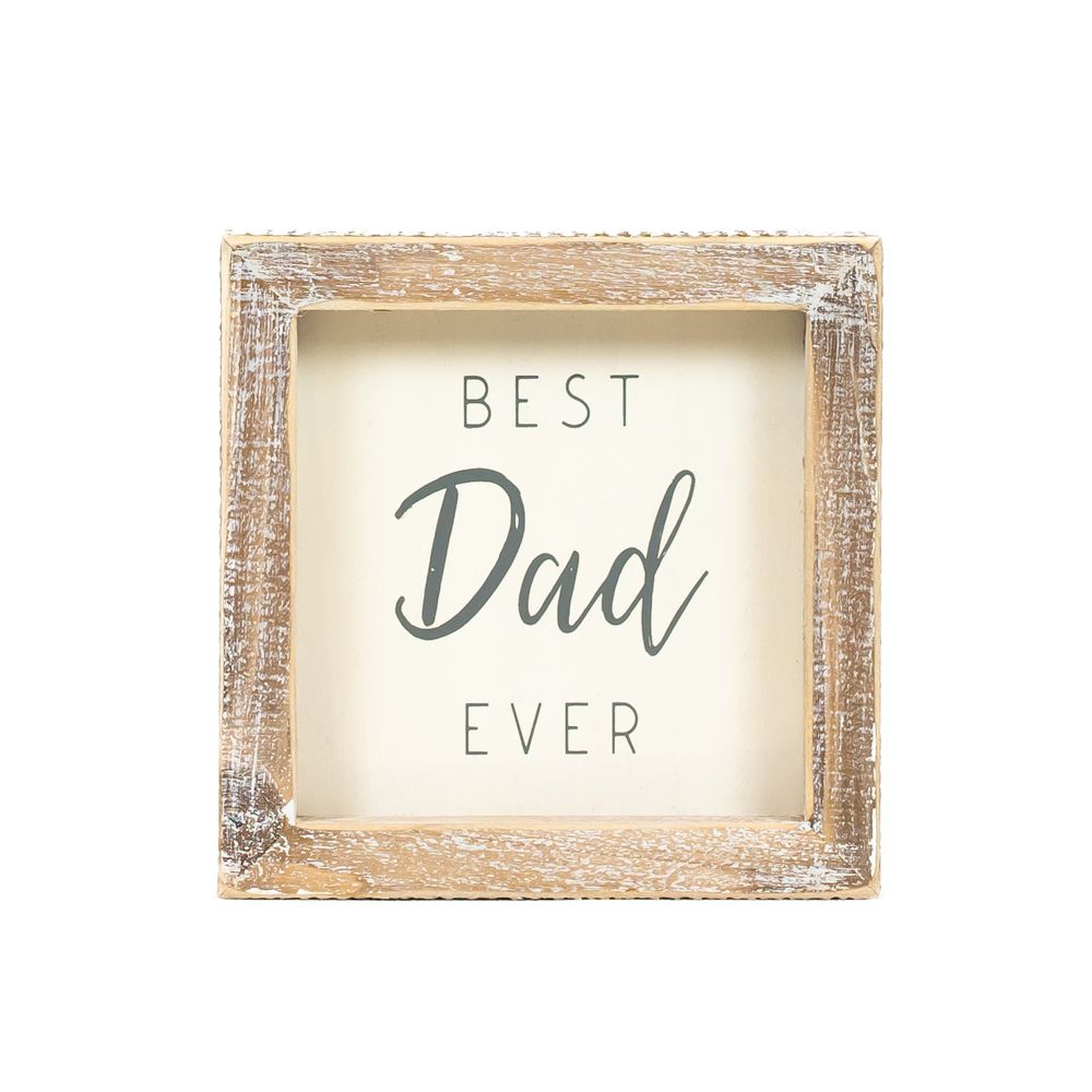Dad Wood Frame Sign