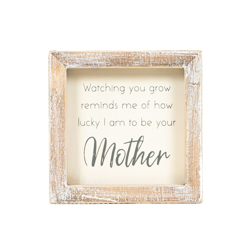 Mother Wood Frame Sign