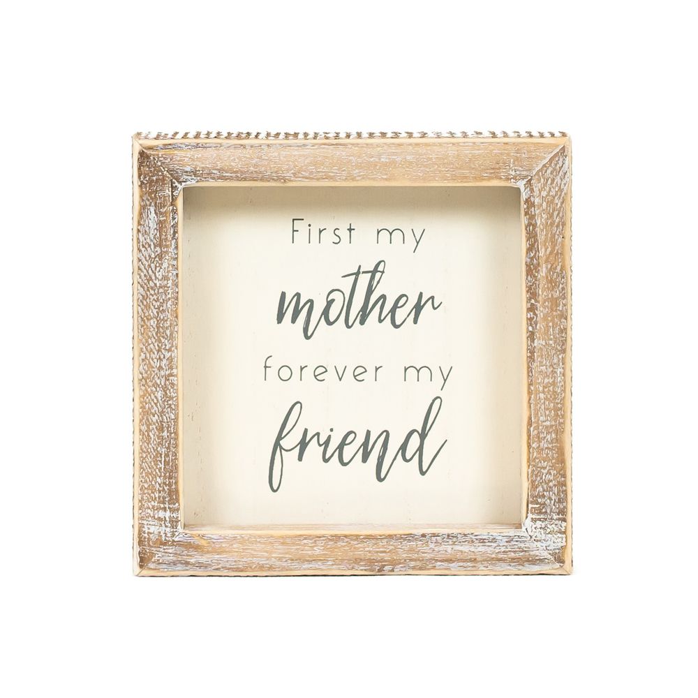 Friend Wood Frame Sign