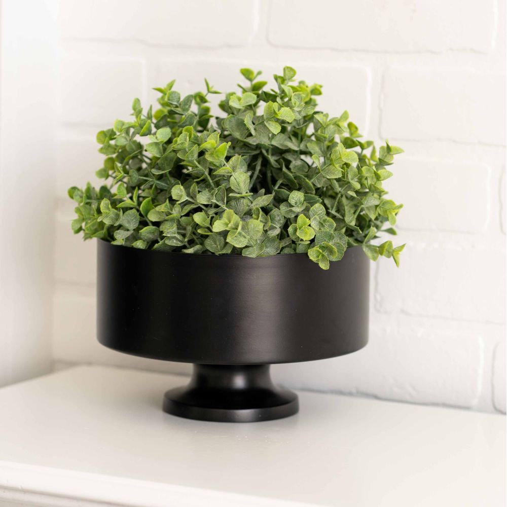 8x5x8 Black Iron Fruit Bowl